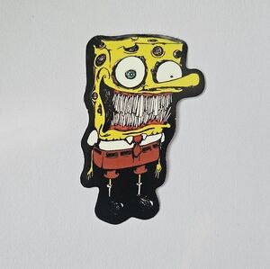 Spongebob squarepants stickers, skateboard sticker